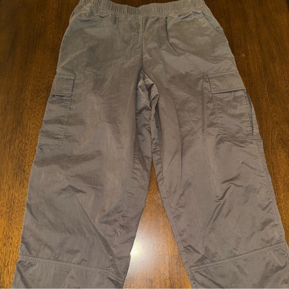 Zella Boundless Cargo Ankle Pants Brown Casual Comfortable Athletic Size Medium - Picture 3 of 7